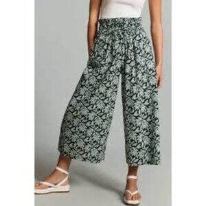 En Saison Women's Arielle Leaf Print Pant‎ Sz Medium